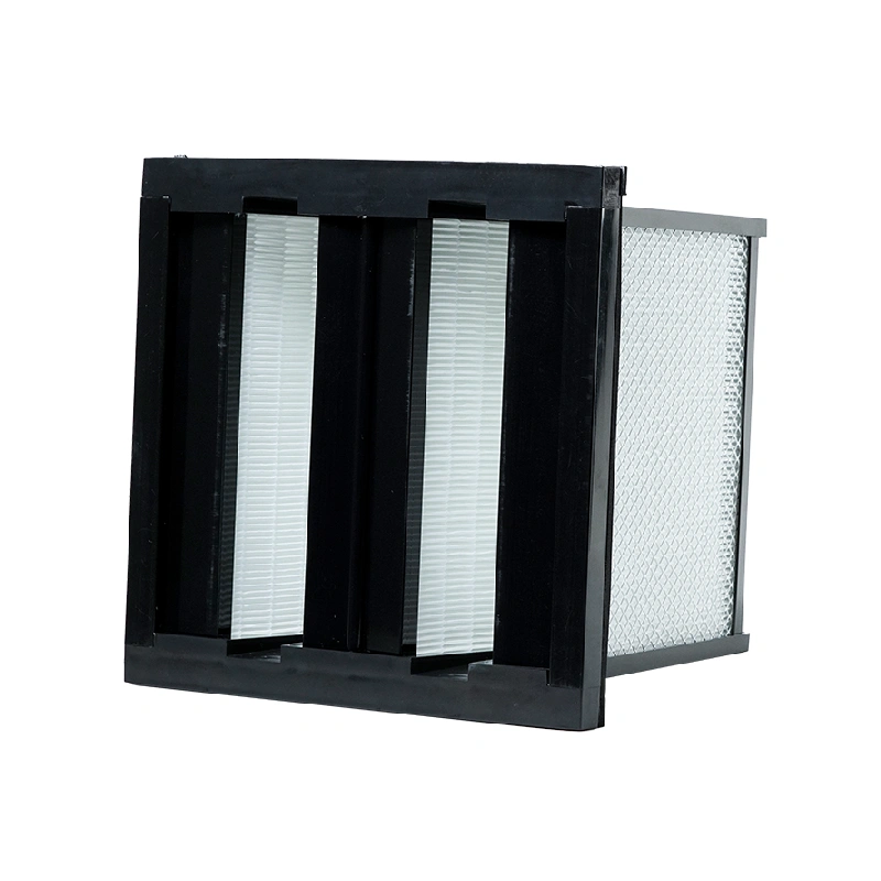 Plastic Frame V Bank Filter